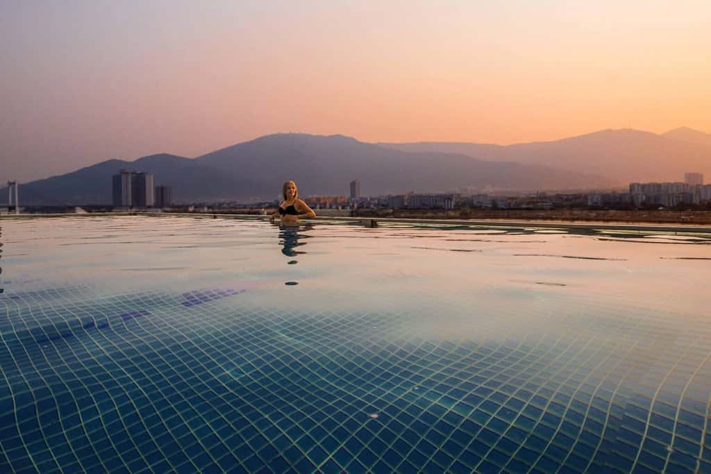 Dawn Sky Pool
